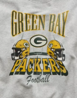 NFL Green Bay Packers Graphic Relaxed Fit Sweatshirt Gray -American Eagle Fashion 0454 2743 020 d3