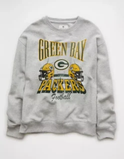 NFL Green Bay Packers Graphic Relaxed Fit Sweatshirt Gray -American Eagle Fashion 0454 2743 020 f