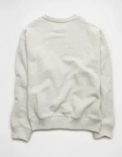 NFL Miami Dolphins Graphic Relaxed Fit Sweatshirt Vintage Vanilla -American Eagle Fashion 0454 2743 123 b