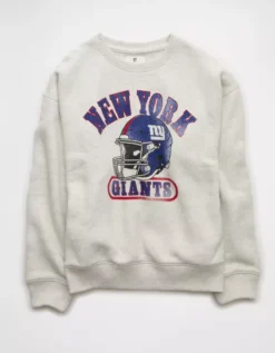 NFL New York Giants Graphic Relaxed Fit Sweatshirt Oatmeal Heather -American Eagle Fashion 0454 2743 864 f