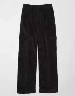 AE Dreamy Drape Stretch Corduroy Super High-Waisted Baggy Wide-Leg Pant -American Eagle Fashion 0461 4981 016 f