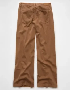 AE Dreamy Drape Stretch Low-Rise Ultra Wide-Leg Pant Iced Mocha 11 AE Dreamy Drape Stretch Low-Rise Ultra Wide-Leg Pant Iced Mocha -American Eagle Fashion 0461 5530 261 b
