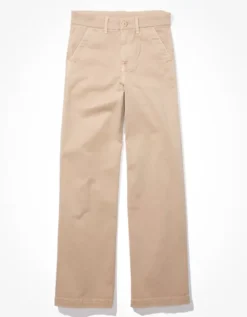 AE Stretch Twill Super High-Waisted Baggy Wide-Leg Pant -American Eagle Fashion 0462 4765 676 f