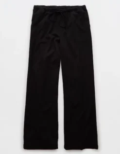 AE Low-Rise Pull-On Poppy Trouser Black -American Eagle Fashion 0462 5288 001 f