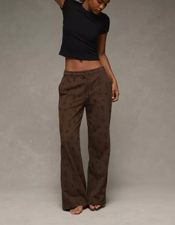 AE Halloween Fleece Pant Dark Brown 5 AE Halloween Fleece Pant Dark Brown - Image 5