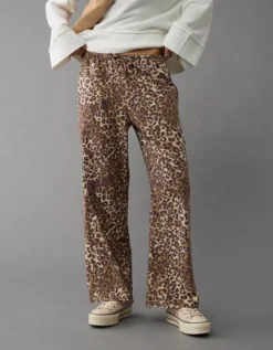 AE Leopard PJ Pant Multi -American Eagle Fashion 0465 3615 900 os