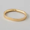 AEO Hinged Bangle Bracelet Gold