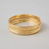 AEO Gold-Tone Bangles 6-Pack Gold