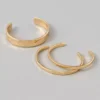 AEO Sculpted Bangle 3-Pack Gold