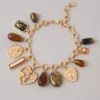 AEO Charm Bracelet Gold
