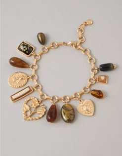 AEO Charm Bracelet Gold