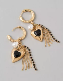 AEO Heart Earrings Multi