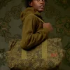 AE X Tru Kolors Camo Canvas Tote Bag Camo Green