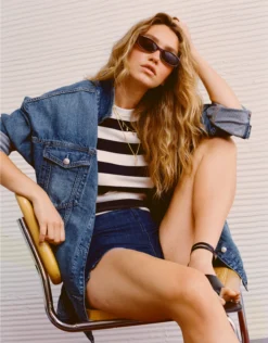 AE Skinny Sunglasses Maroon