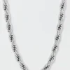 West Coast Jewelry Stainless Steel Spiga Chain Necklace
