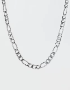 West Coast Jewelry Stainless Steel Figaro Chain Necklace