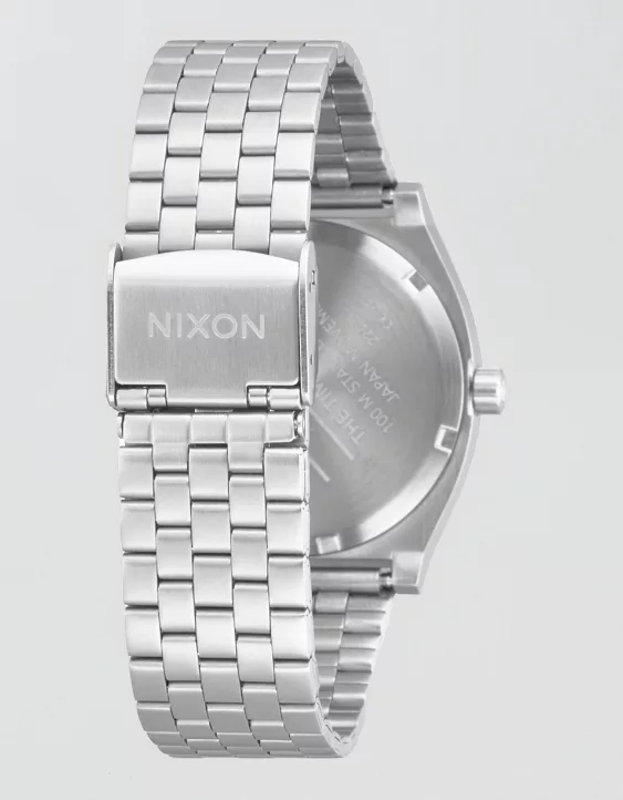 Nixon Time Teller Watch Silver 2 Nixon Time Teller Watch Silver - Image 2