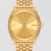 Nixon Time Teller Watch Gold