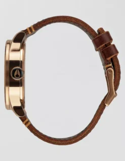 Nixon Sentry Leather Watch Rose Gold -American Eagle Fashion 0508 2001 641 d2