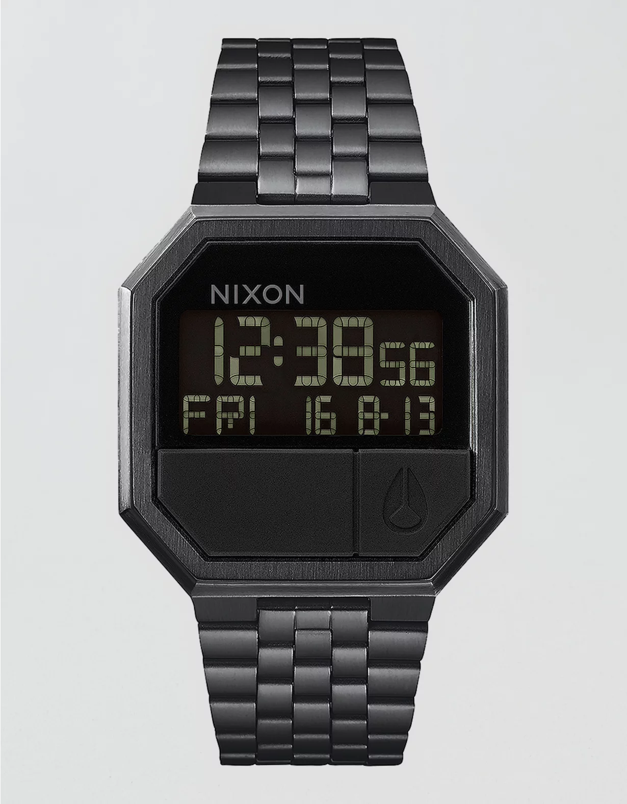 Nixon Re-Run Watch Black 1 Nixon Re-Run Watch Black