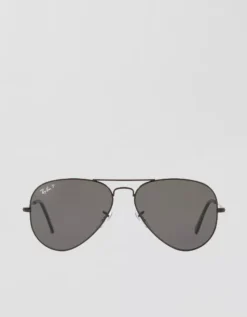 Ray-Ban Classic Aviator Sunglasses Black 5 Ray-Ban Classic Aviator Sunglasses Black -American Eagle Fashion 0508 2014 001 d2