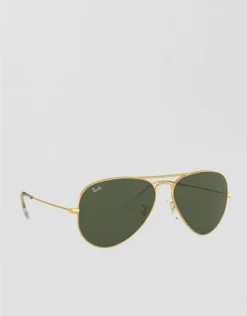 Ray-Ban Classic Aviator Sunglasses Green