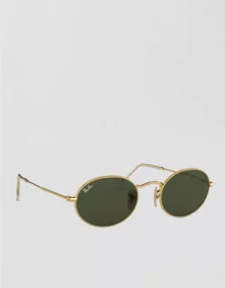 Ray-Ban Oval Sunglasses Green