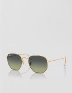 Ray-Ban Hexagonal Sunglasses Green