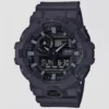 Casio G-Shock Front-Button Analog Digital Resin Watch Black