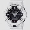 Casio G-Shock Front-Button Analog Digital Resin Watch White
