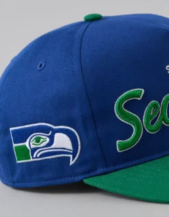 '47 Seattle Seahawks Baseball Hat Blue -American Eagle Fashion 0508 8021 400 d1