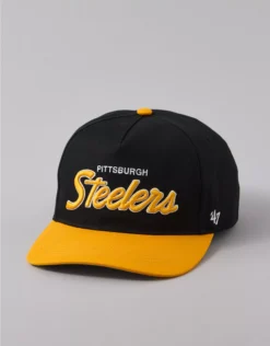 '47 Pittsburgh Steelers Baseball Hat Yellow