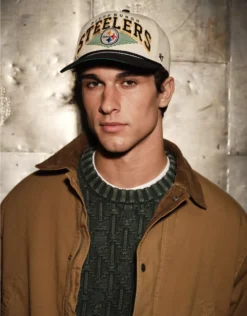 '47 NFL Pittsburgh Steelers Baseball Hat Black