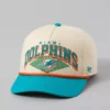 '47 NFL Miami Dolphins Baseball Hat Aqua