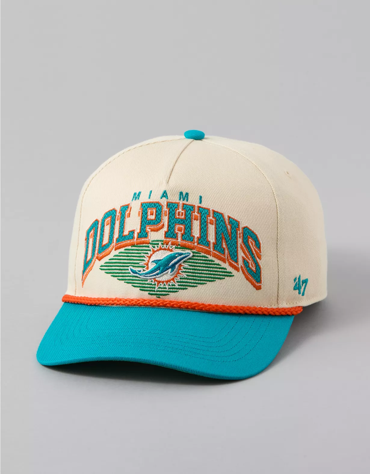 '47 NFL Miami Dolphins Baseball Hat Aqua 1 '47 NFL Miami Dolphins Baseball Hat Aqua