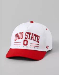 '47 Ohio State Buckeyes Baseball Hat Campus Red