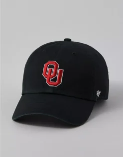'47 Oklahoma Sooners Baseball Hat Bold Black