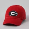 '47 Georgia Bulldogs Baseball Hat Campus Red