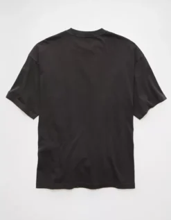 AE Boxy Mickey Mouse Graphic T-Shirt Dusted Slate -American Eagle Fashion 0519 4834 023 b