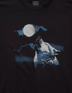 AE Boxy Halloween Graphic T-Shirt Black -American Eagle Fashion 0519 4856 001 d1