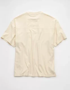 AE Boxy Coors Banquet Graphic T-Shirt Bone Khaki -American Eagle Fashion 0519 4869 210 b