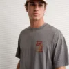 AE Boxy Miller Graphic T-Shirt Grey Shadow