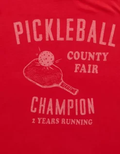 AE Classic Sporty Graphic T-Shirt Cherry -American Eagle Fashion 0531 1202 703 d1