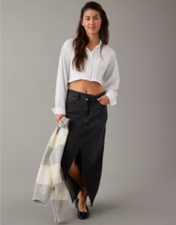 AE Corset Button-Up Shirt