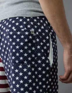 AE Sofa Surfin' 6" Mesh Lounge Short Multi -American Eagle Fashion 0552 2024 900 d2
