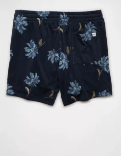 AE Sofa Surfin' 6" Mesh Lounge Short Rich Navy -American Eagle Fashion 0552 7474 405 b