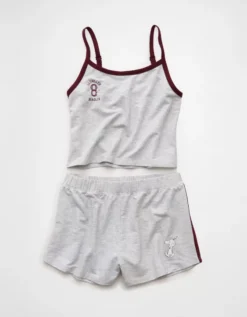 AE Snoopy Sporty PJ Set Grey -American Eagle Fashion 0575 1234 050 f