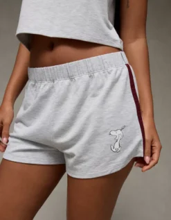 AE Snoopy Sporty PJ Set Grey -American Eagle Fashion 0575 1234 050 os