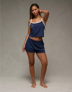 AE Sporty PJ Set Navy