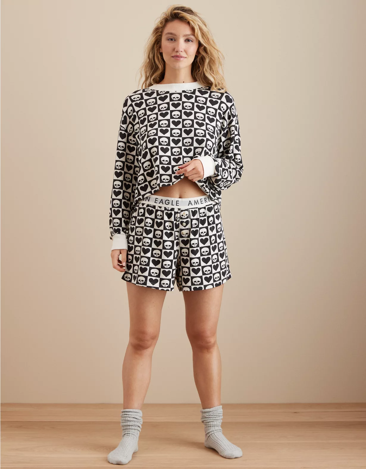 AE Halloween Plush PJ Set 1 AE Halloween Plush PJ Set